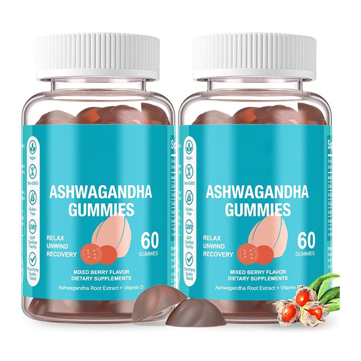 Caramelle gommose alla vitamina D3 di Ashwagandha