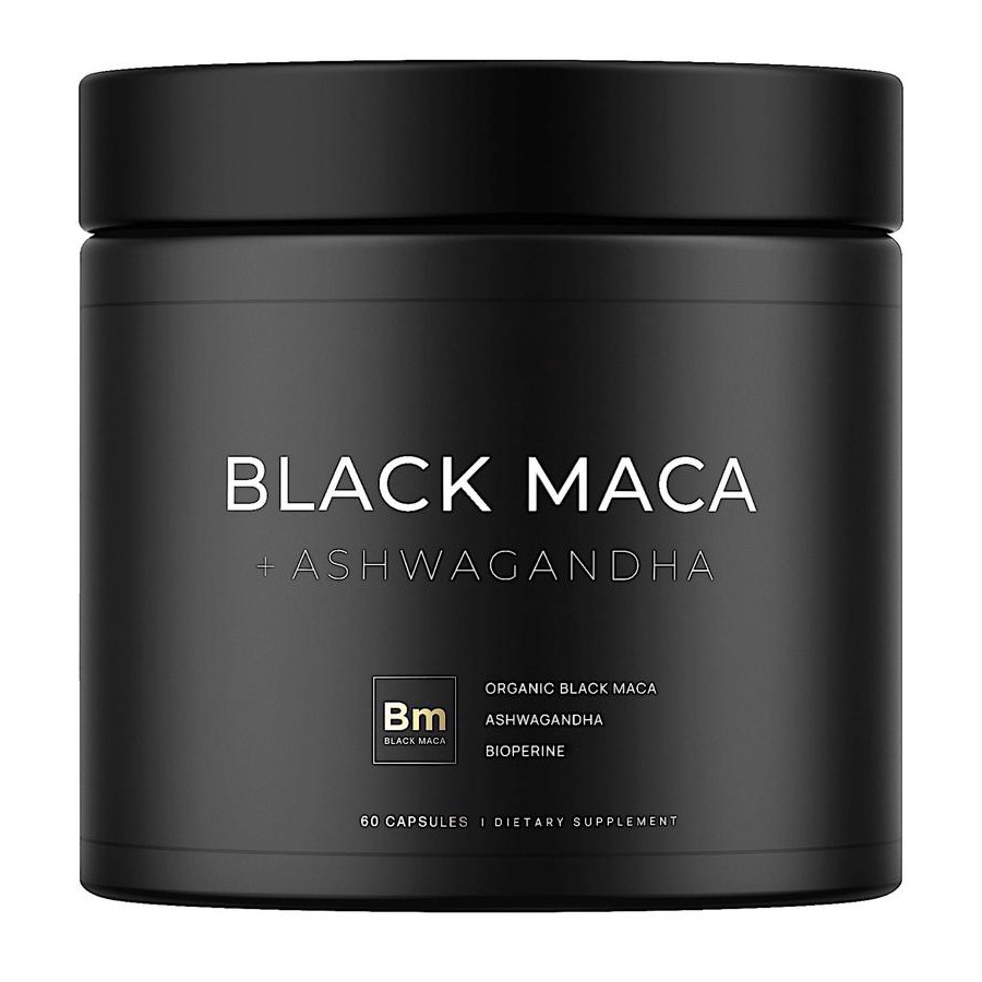 Black Maca Ashwagandha Supplemento dietetico della natura