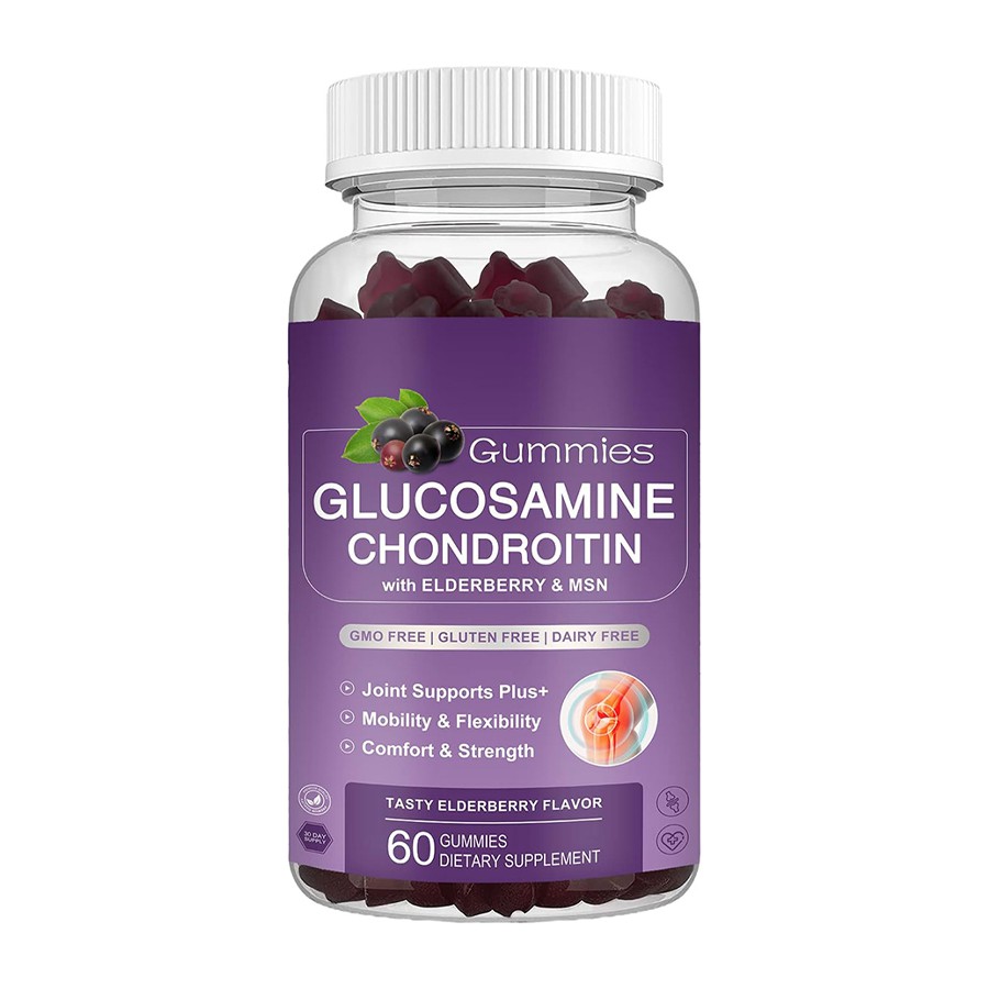 GUMMIE GUCOSAMINA CONDROITINA CON SUPPORTO ANDIBILE MSM AVANZATO MSM per stili di vita attivi