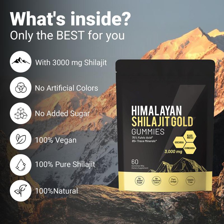 Himalayan Shilajit Gold Gummies: Nature’s Potent Wellness Elixir best Himalayan Shilajit Gold Gummies: Nature’s Potent Wellness Elixir best