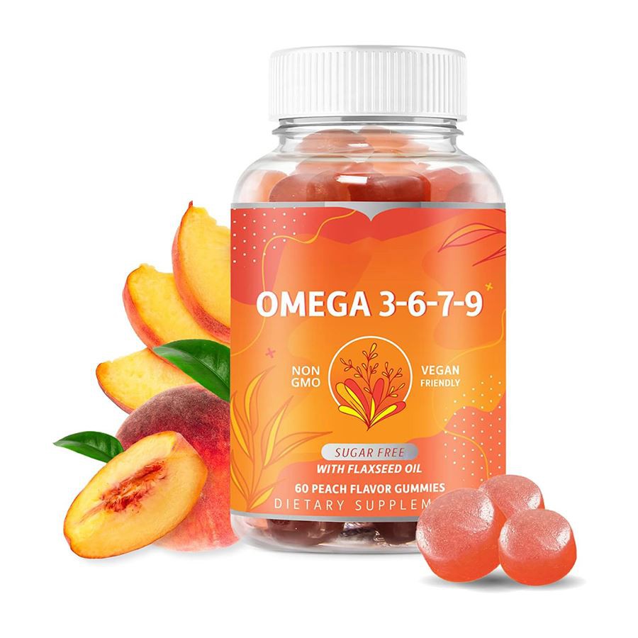 Omega 3 6 7 9 Gummies Un delizioso integratore dietetico per famiglie