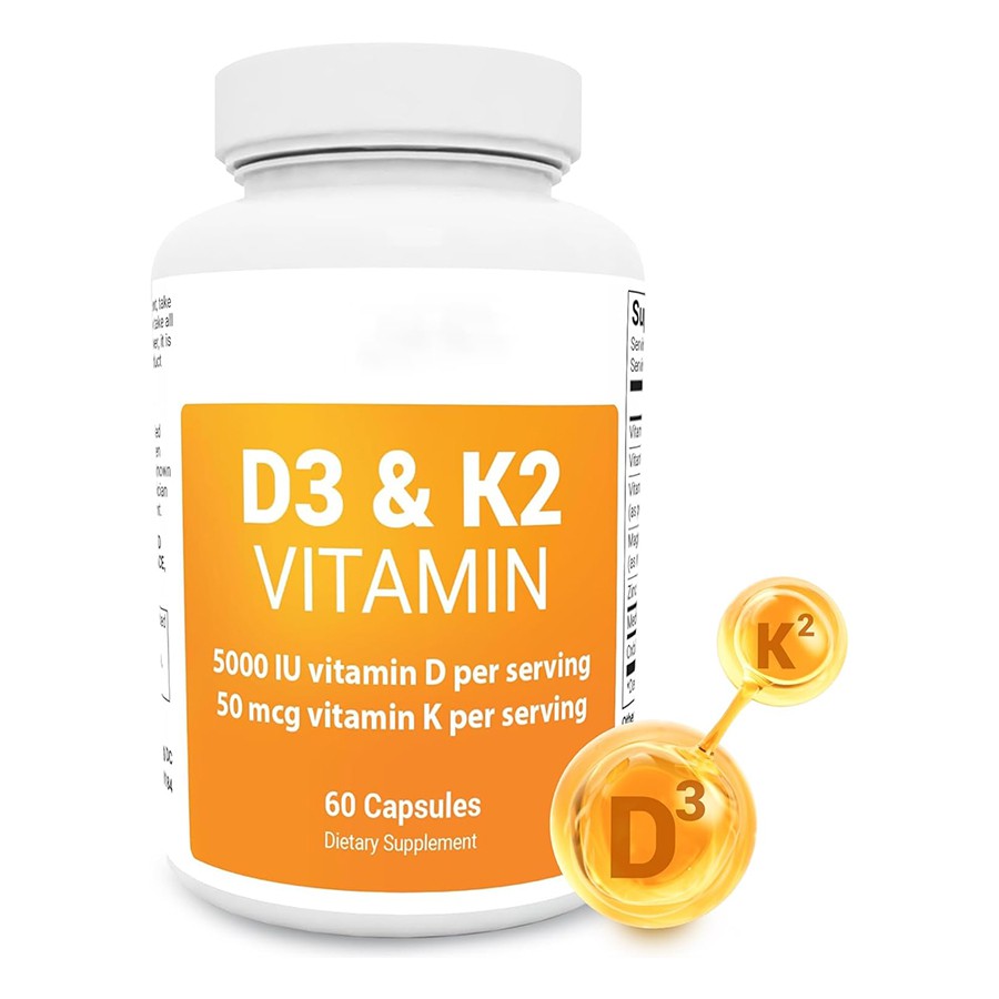 Multivitaminico D3 K2 alimentato da piante