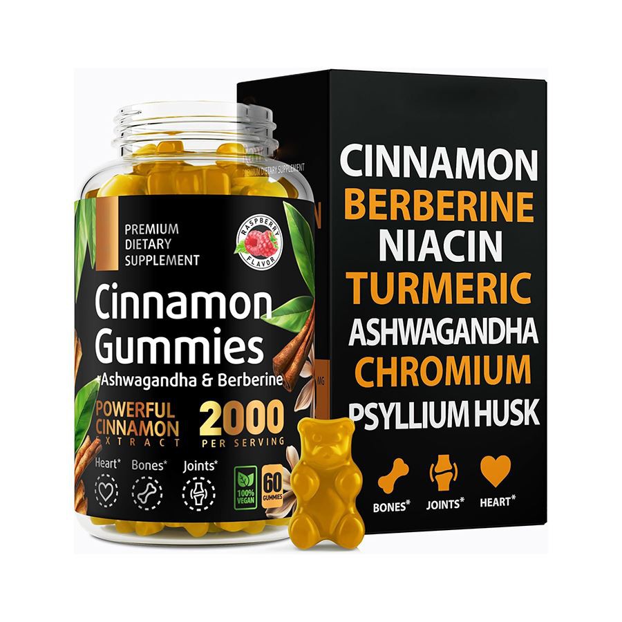 Premium Cannamon Gummie Supporto per la glicemia della natura per la vita vibrante