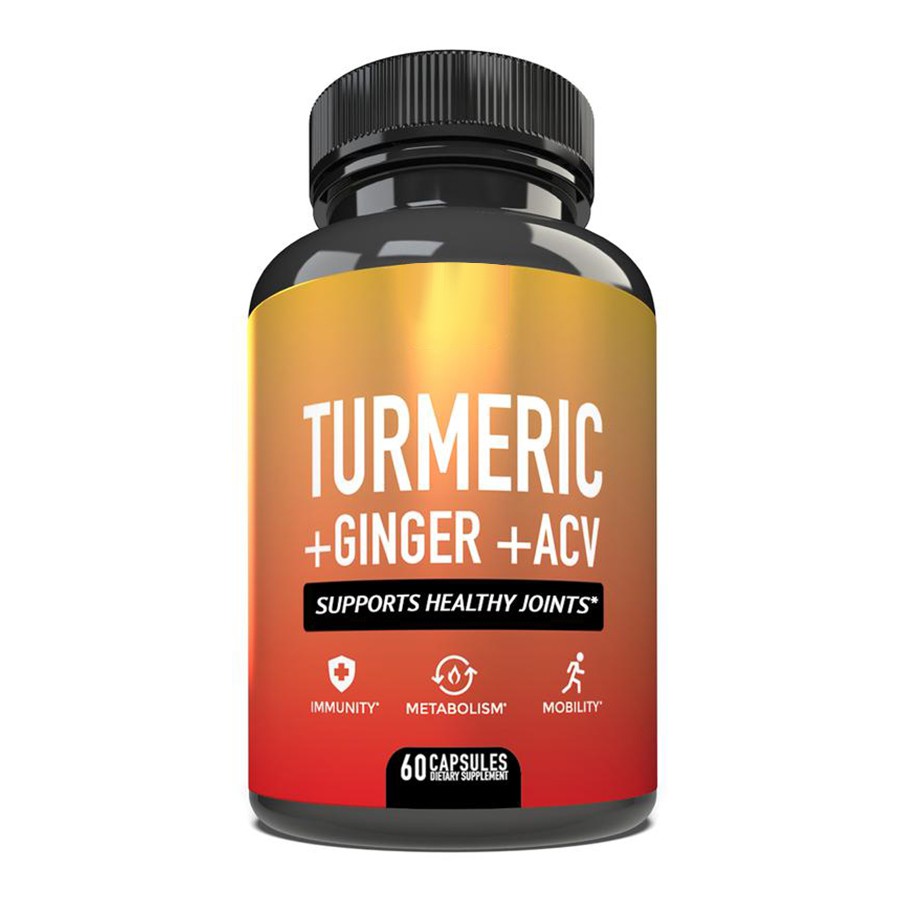 Turcursic Ginger ACV La tua miscela naturale per l'immunità, supporto per l'infiammazione della mobilità